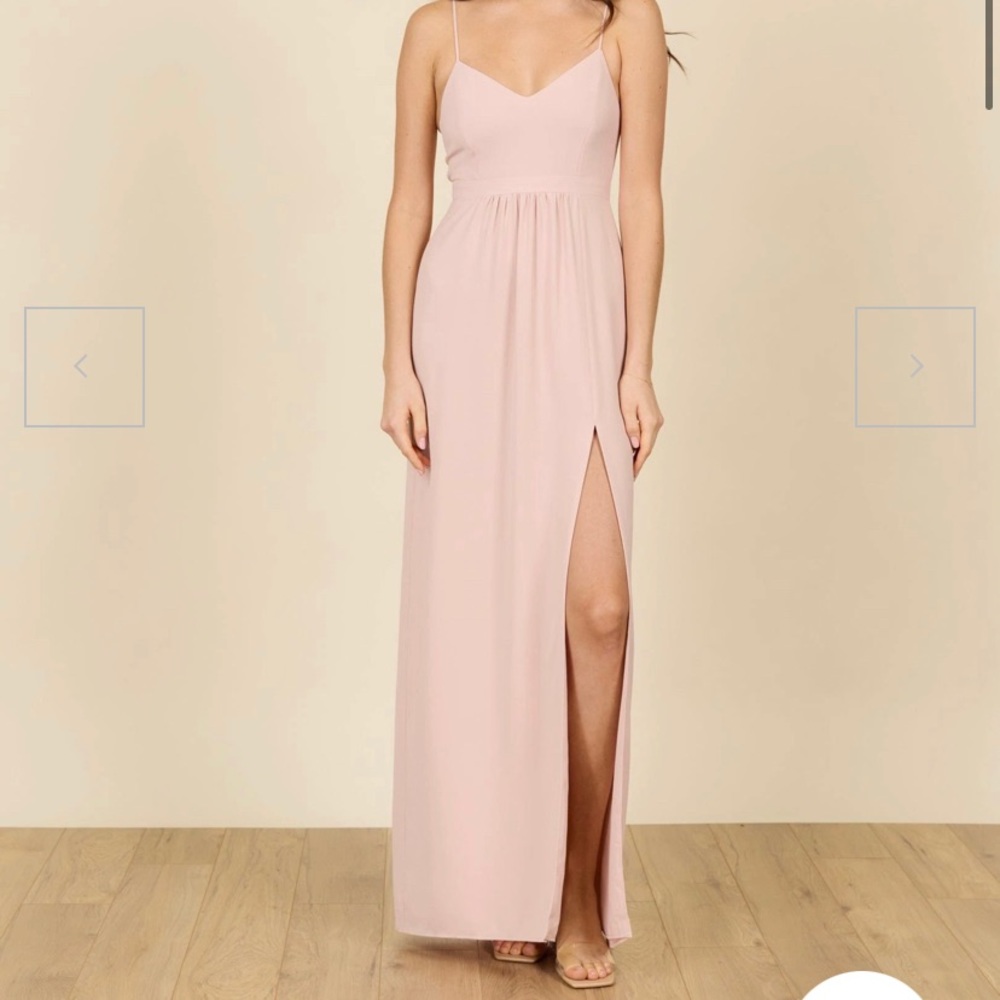 Park & Fifth Valdes Dress, Dusty Blush, Size 16